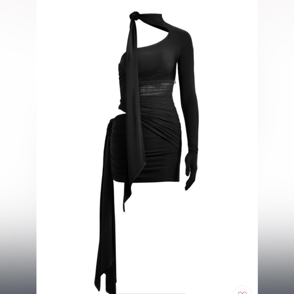 Mugler HM one shoulder dress
